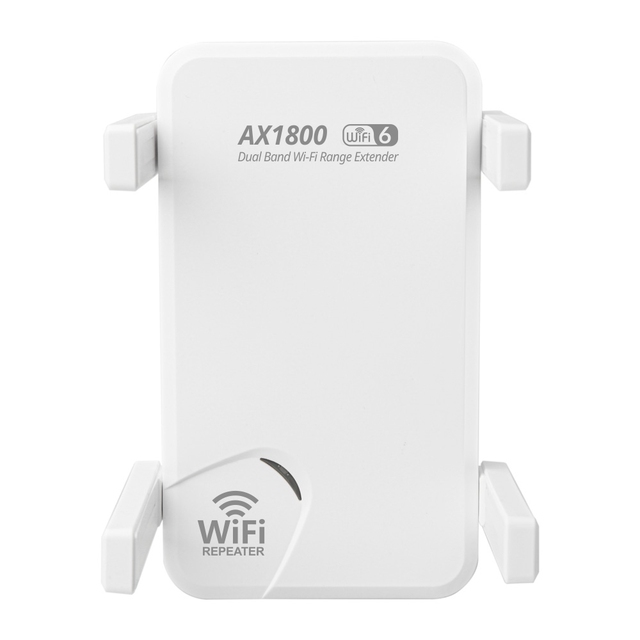 AX1800 WiFi6 Extender 802.11ax Wireless Repeater 1800Mbps Router Access Point 2.4G 5GHz Wi-Fi Amplifier Signal Booster for Home