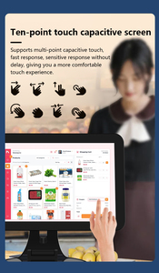 Terminal Punto de Venta de 15.6 Pulgadas con Sistema Android y Windows para Restaurantes y Tiendas Minoristas - Product Image 4