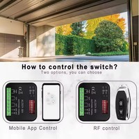 Module intelligent universel Tuya RX MULTI Wifi 2CH 300-868MHz, relais intelligent, récepteur de télécommande de Garage/porte