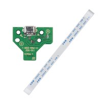 Prise de charge pour manette de jeu, carte de circuit imprimé pour ports Slim JDS-001/011/030/040/050/055 – Remplacement filaire en plastique