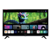 2025 Projecteur 4K Nouveau TCL 24 "LED Smart TV pour hôtel Armoire noire