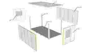 Fabrication Professionnelle Panneau Sandwich Conteneur Modulaire Cuisine Préfabriqué <span class=keywords><strong>Mobilhome</strong></span> Living House Ventes - Product Image 3
