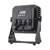 Directo de Fábrica: Carcasa Redonda para Proyector de 120W con 16 LEDs de 12W (RGBW 4 en 1, RGBWA+UV 6 en 1 Opcional) para Jardín y Escenario