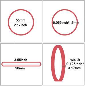 रंगीन रबर बैंड के छल्ले ओएम ब्रांड काटने और निर्माता द्वारा सीधे बेचे गए स्टॉक में संसाधित - Product Image 5