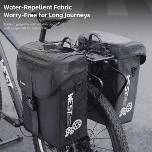 <span class=keywords><strong>กระเป๋า</strong></span>จักรยาน WEST BIKING ขนาดใหญ่ 16 ลิตร แบบหลายชั้น กันน้ำ สำหรับตั้งแคมป์ เดินป่า ติดตั้งท้ายรถจักรยาน - Product Image 5