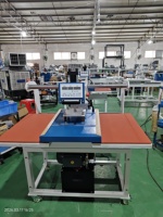 Presse à chaud semi-automatique hydraulique AIBA 16x24 pouces, double station 40x60cm, pour transfert par sublimation sur t-shirts et vêtements