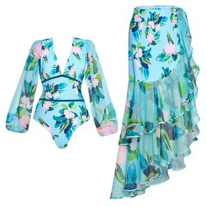 Women’s Stylish Black & <b>Green</b> Swimwear Trendy Beach & Pool Two-Piece Outfit Print Triveers <b>Bikini</b> <b>Set</b> For Women's 2026 - Product Image 1