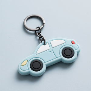 Nouveauté prix d'usine logo personnalisé <span class=keywords><strong>moto</strong></span> voiture porte-clés en caoutchouc plastique <span class=keywords><strong>3d</strong></span> souple dessin animé pvc porte-clés - Product Image 4