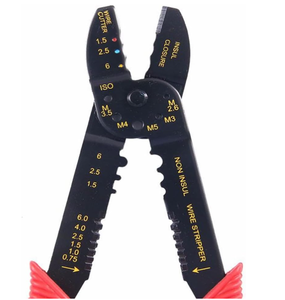 Alicates eléctricos multifunción de 8 pulgadas al por mayor, herramienta de prensado y corte Pelacables para electricistas - Product Image 4