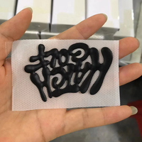 Etiquetas de Silicona 3D Personalizadas de Alta Calidad, Parches de Goma Termoadhesivos con Logotipo Personalizado para Ropa y Sudaderas