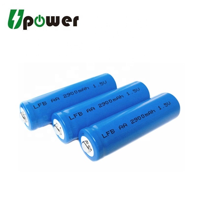 1100mAh LFB10450 LFB AAA 1.5 Volt Cylindrical Cylindrical Lithium Iron Battery Li-FeS2 Non-Rechargeable Lithium Ion Battery