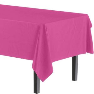 137 by 183CM Stylish Monochrome PEVA Tablecloth Disposable & Heavy Duty 137x183cm Size Party Accessory - Product Image 1