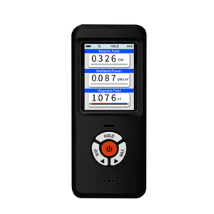 MUFASHA Détecteur <span class=keywords><strong>de</strong></span> rayonnement électromagnétique portatif Testeur <span class=keywords><strong>de</strong></span> champ électrique et magnétique numérique rechargeable EM101 - Product Image 1