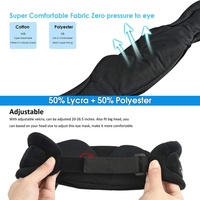 Masque pour les yeux Bluetooth avec casque masque de sommeil avec haut-parleurs OEM ODM livraison directe en usine d'origine