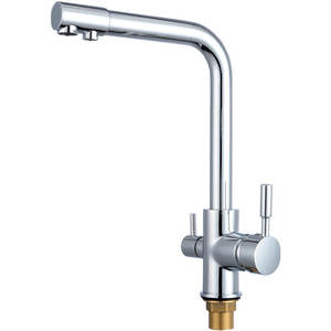 Grifo de Cocina Chengming de 2 Manijas, Montado en el Encimera, con Válvula de Cerámica, Rotación de 360 Grados, Estilo Moderno - Product Image 5