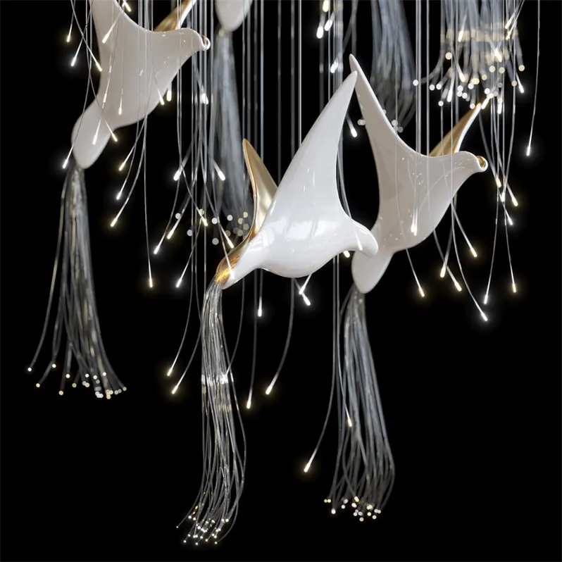 chandelier manufacturer modern black and white hand blown murano glass chandelier figurines pendant lamp for kitchen