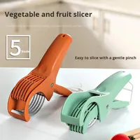 Groothandel Premium Keuken Gadgets Keukenaccessoires Fruit- en Groente Snijder Worst Snijder Groente- en Saladeschiller Bananen Snijder