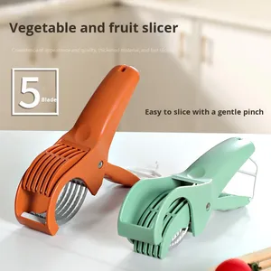 Vente en gros d'ustensiles de <span class=keywords><strong>cuisine</strong></span> haut de gamme, accessoires de <span class=keywords><strong>cuisine</strong></span>, trancheuse à fruits et légumes, trancheuse à saucisses, éplucheur à légumes, trancheuse à bananes - Product Image 2