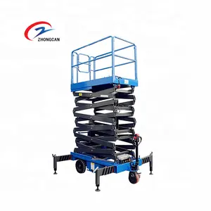 High quality 4-9m hydraulic lifts scissor lifts aerial maintenance platforms mobile lifts
