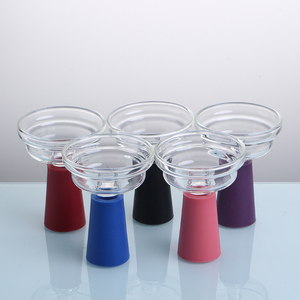 Dispositif de gestion de la tête de buse en verre borosilicaté moderne, adaptateur en silicone <span class=keywords><strong>isolé</strong></span> miroir, portable et écologique - Product Image 6