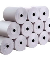 Papier thermique pour imprimante POS de haute qualité ck Zerocard, blanc, 65 g/m², 80*80 mm, rouleau sans mandrin pour système POS/ATM