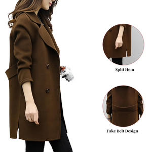 S-Shaper Chaquetas Para Mujer เสื้อใส่ด้านนอกที่มีสไตล์ที่กำหนดเองเสื้อกันหนาวสำหรับนักออกแบบเสื้อโค้ทยาวฤดูหนาวสำหรับผู้หญิง - Product Image 4