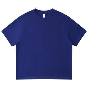 เสื้อยืดคอตตอนหนานุ่มพิมพ์ลายโลโก้ตามสั่ง สไตล์วินเทจ ทรงหลวม คอกลม แนวฮิปฮอป แขนสั้น ไซส์ใหญ่ - Product Image 5