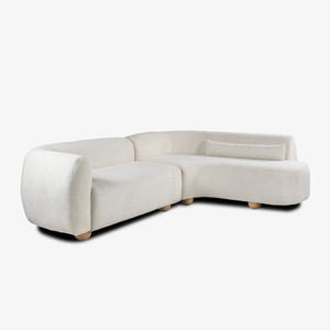 Sofá moderno de lujo de madera maciza de Sheesham para sala de estar, elegante, cómodo, duradero y perfecto para un hogar contemporáneo. - Product Image 3
