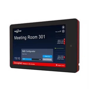 Tableta Android con Pantalla Táctil de Montaje en Pared, Alimentación PoE, Barra de Luz LED Envolvente, para Sala de Conferencias, Tienda Minorista, OEM, 2 GB de RAM - Product Image 1