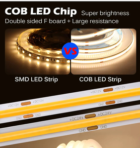 شريط إضاءة <span class=keywords><strong>LED</strong></span> مرن بتيار مستمر 12 فولت، 320 مصباح <span class=keywords><strong>LED</strong></span> لكل متر، 8 مم عالي الكثافة، IP20 للإضاءة المنزلية، شريط <span class=keywords><strong>LED</strong></span> أبيض 24 فولت - Product Image 3