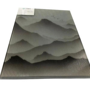 إنتاج الزجاج المقسى بطبقتين لطلاء المناظر الطبيعية ، Changhong مع لوحات مرصع بها ، والزجاج الفني - Product Image 3