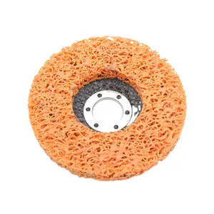 Polishing Disc 180mm Orange Cleaning And Stripping Disc For Polishing Boat