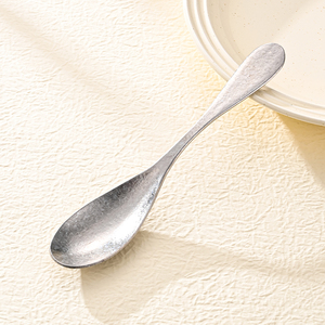 Cuchara de Titanio Puro, Agitador de Café Multifuncional, Cuchara Redonda Portátil de Titanio Cristalino para Uso en Exteriores, Mini Cuchara para Postre - Product Image 4