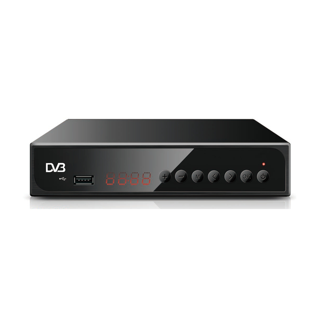 Mpeg4 Set-top Box Receiver New Products Digital Dvb T2 Set-top Box Support EWS Cable Tv Set-top Box Decoder