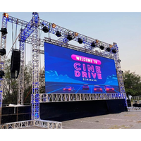 Équipement de location pour événements et fêtes : Écran LED extérieur P3.91 P3.9 pour cinéma en plein air, cinéma drive-in et mur d'affichage pour voitures