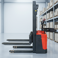 Mât en acier 12C+H, élévateur électrique d'entrepôt 2,0T, empilage de marchandises de précision