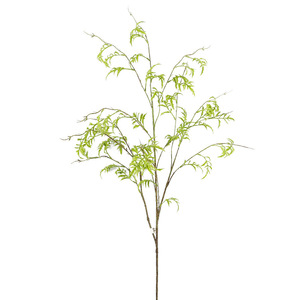 QIHAO Ramas de Hojas de Helecho Artificiales, Ramo de Flores de Seda Verde, Planta Decorativa para Interiores y Exteriores - Product Image 3