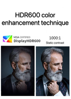 Monitor de Escritorio LCD LED IPS de 32 Pulgadas, Super Ancho, Resolución 6K, Frecuencia de Actualización de 60Hz, Puertos USB para Juegos de PC, Nuevo