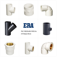 Raccords de tuyauterie en PVC ERA pour l'approvisionnement en eau PN10 Made in China raccords raccord à bride m/f