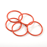 Joints toriques en silicone de qualité alimentaire certifiés ISO, résistants aux hautes températures, étanches, noirs, dureté 20A-90A, ID