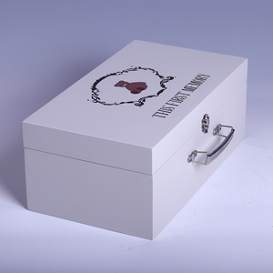 Cao cấp sang trọng tùy chỉnh <span class=keywords><strong>MDF</strong></span> từ lật hộp gỗ cho trẻ em 'rượu vang đỏ xem Gấu bông Đồ chơi miếng bọt biển lót trẻ em ngày Quà Tặng - Product Image 3