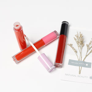 Lipstik Makeup Tahan Lama Matte Tidak Lengket di Gelas Merah Matte Anti Luntur - Product Image 3