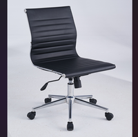 Chaise de bureau pivotante et pliable à dossier haut, ergonomique, réglable en hauteur, en cuir PU, style moderne et luxueux