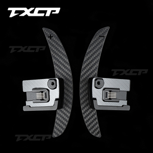 Paletas de Cambio Magnéticas para Volante de Coche <span class=keywords><strong>Ford</strong></span> Bronco Raptor Wildtrak Big Bend 2022-2024, Paletas de Cambio de Fibra de Carbono - Product Image 6