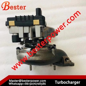 6420902880 770895-0007 770895-5007S GT2056V Turbocompresseur pour Mercedes Benz Classe C (W204) C320 <span class=keywords><strong>CDI</strong></span> OM642 Euro 4 Moteur - Product Image 4