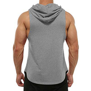 Débardeur de sport personnalisé en polyester OEM pour hommes, vente en gros, prix abordable, avec logo sur mesure - Product Image 4