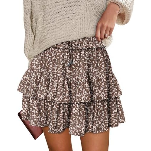 03-marron floral