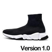 Chaussures de créateur unisexe Graffiti Blanc Noir Rouge Beige Rose Semelle transparente à lacets Jaune fluo Baskets de sport