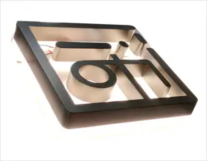 flexible led strip channel letters backlit