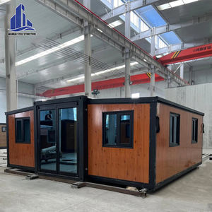 Casa Prefabricada Plegable de Doble Ala Extensible WanHai de 20 Pies, Adecuada para Campamentos al Aire Libre, Vivienda Temporal y Uso como Oficina - Product Image 2